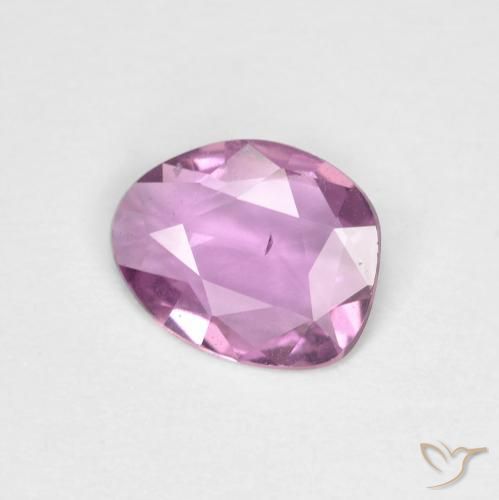 Safira rosa médio Natural 0.77ct, Chique, VS-SI