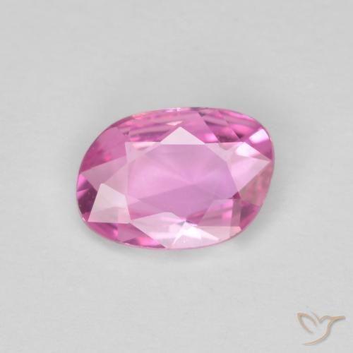 0.52ct Natural Roxo Rosado Brilhante Safira, Chique, VVS