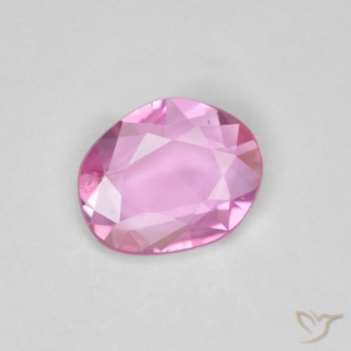 Safira rosa médio Natural 0.95ct, Chique, VVS