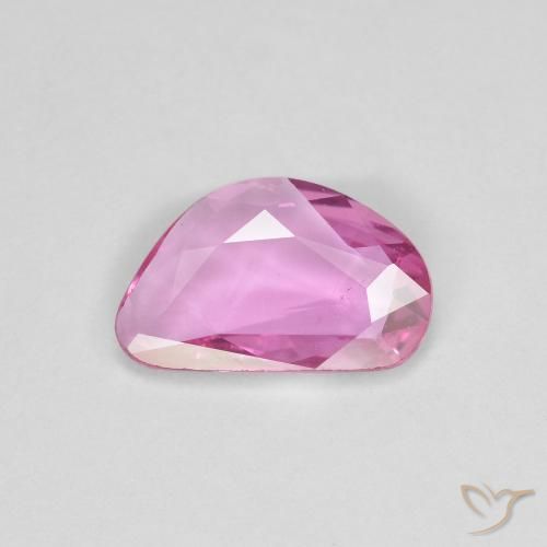 0.90ct Natural Rosa Intenso Safira, Chique, VS