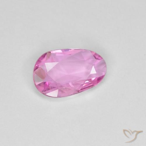 Safira rosa médio Natural 0.75ct, Chique, VS