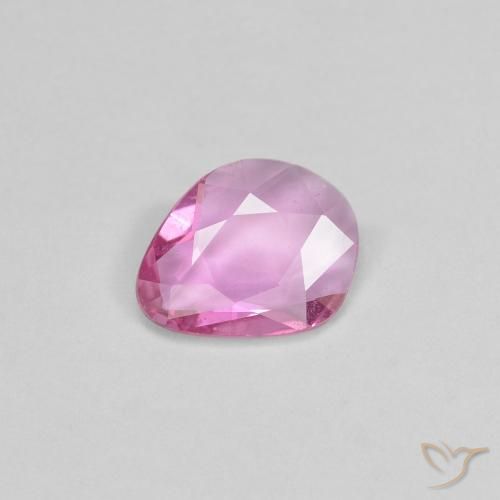 0.62ct Natural rosa médio Safira, Chique, VS