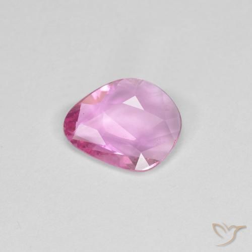 Safira rosa médio Natural 0.62ct, Chique, VS