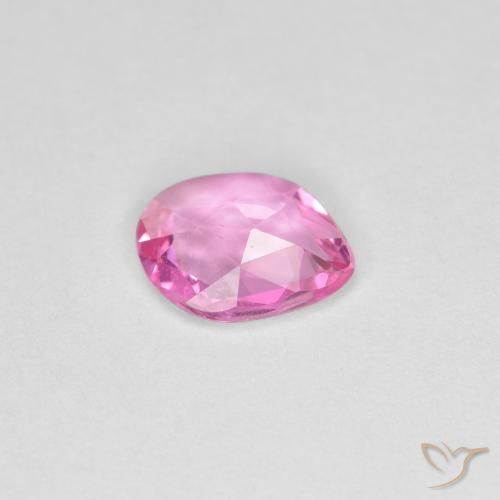 Safira Rosa escuro Natural 0.69ct, Chique, VVS-VS