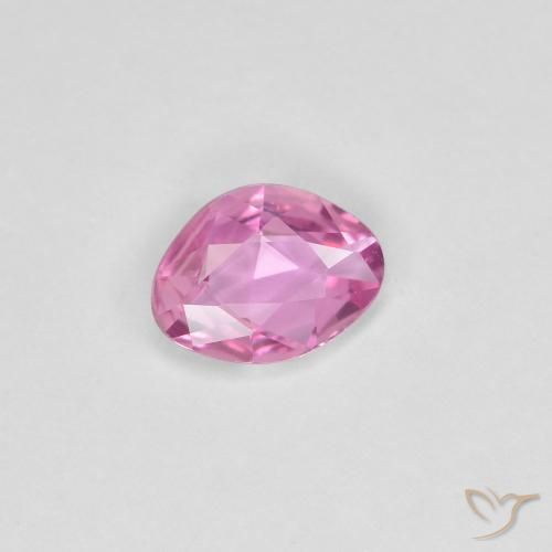 Safira Roxo Real Rosa Natural 0.58ct, Chique, VVS-VS