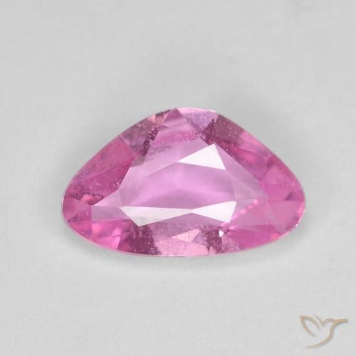 0.66ct Natural rosa médio Safira, Chique, VS