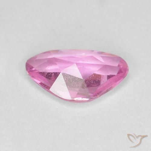 Safira rosa médio Natural 0.66ct, Chique, VS
