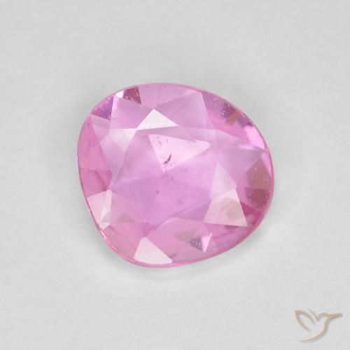 0.77ct Natural rosa médio Safira, Chique, VS