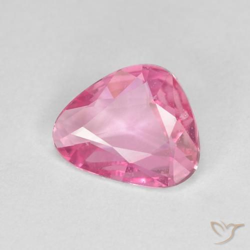 Safira rosa médio Natural 0.66ct, Chique, VS