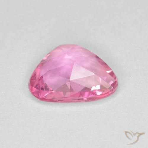 Safira rosa médio Natural 0.66ct, Chique, VS