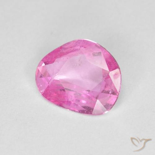 Safira Rosa Intenso Natural 0.63ct, Chique, VS