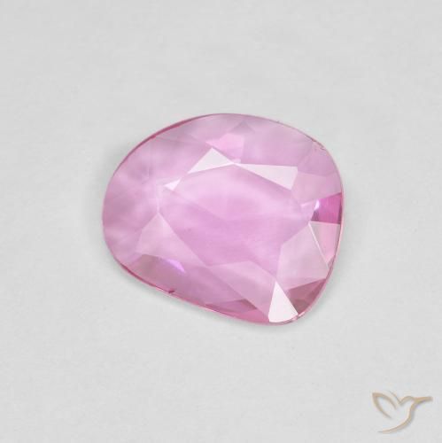 Safira rosa médio Natural 0.74ct, Chique, VS
