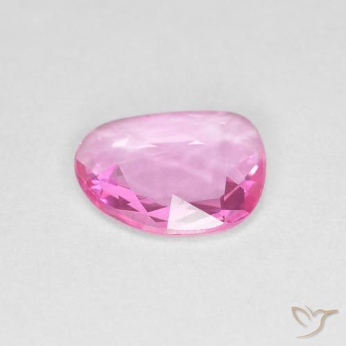 Safira rosa médio Natural 0.74ct, Chique, VS