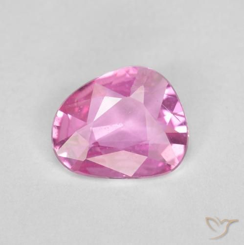 0.57ct Natural rosa médio Safira, Chique, VS