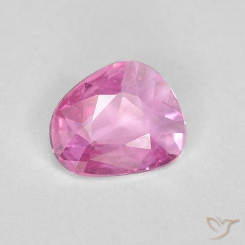 Safira rosa médio Natural 0.57ct, Chique, VS