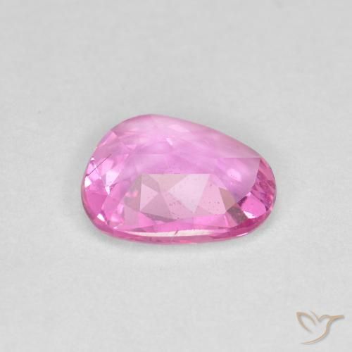Safira rosa médio Natural 0.57ct, Chique, VS