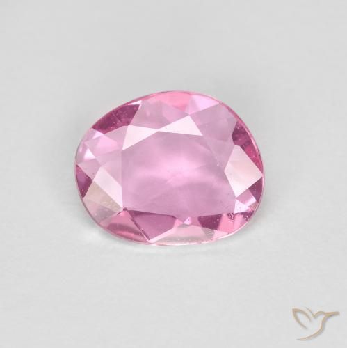 0.70ct Natural rosa médio Safira, Chique, VS