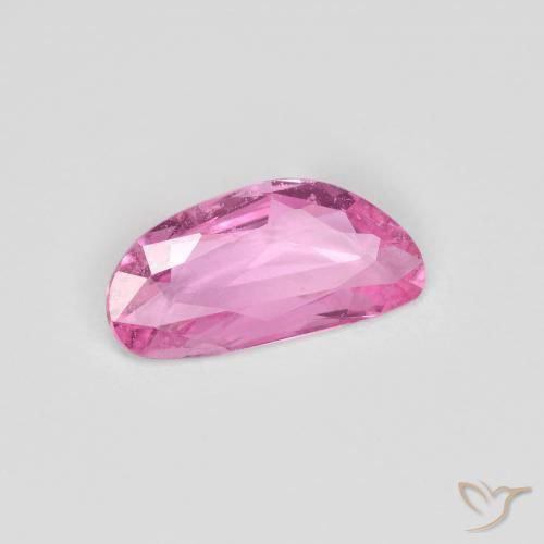 Safira Roxo Real Rosa Natural 0.85ct, Chique, VS