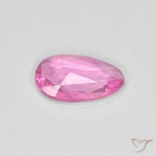 Safira Rosa Natural 0.61ct, Chique, VS