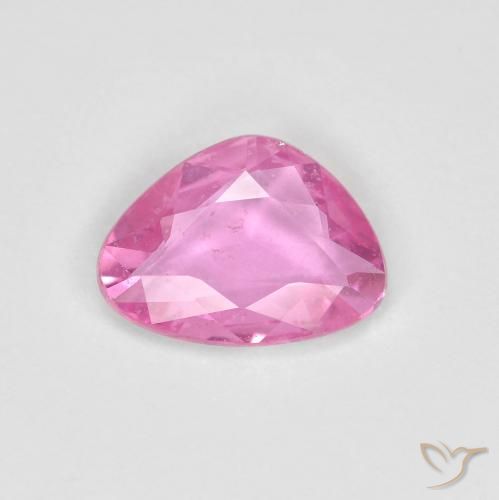 0.73ct Natural rosa médio Safira, Chique, VS