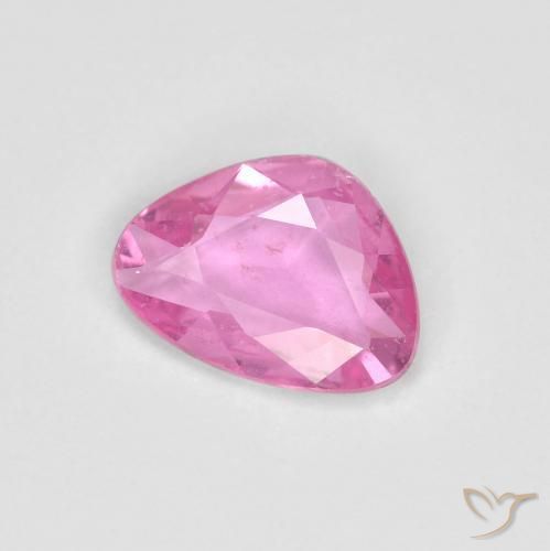 Safira rosa médio Natural 0.73ct, Chique, VS