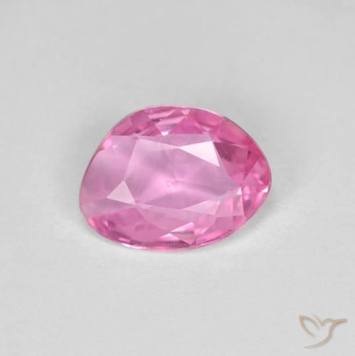 0.80ct Natural Rosa Intenso Safira, Chique, VVS-VS