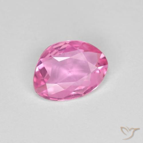 Safira Rosa Intenso Natural 0.80ct, Chique, VVS-VS