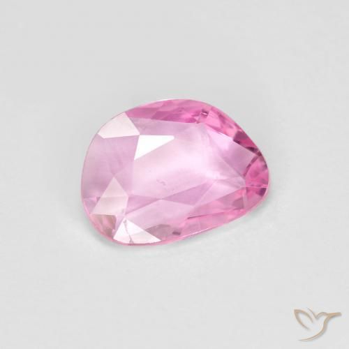 0.58ct Natural Rosa escuro Safira, Chique, VVS-VS