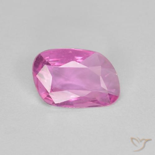 Safira rosa médio Natural 0.83ct, Chique, VVS-VS
