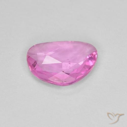 Safira Rosa Intenso Natural 0.63ct, Chique, VVS-VS