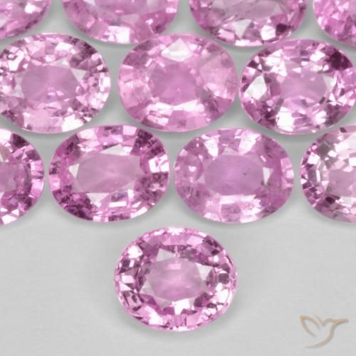 0.39ct Natural Roxo Real Claro Rosa Safira, oval, VS