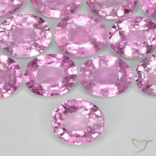 Safira Roxo Real Claro Rosa Natural 0.39ct, oval, VS