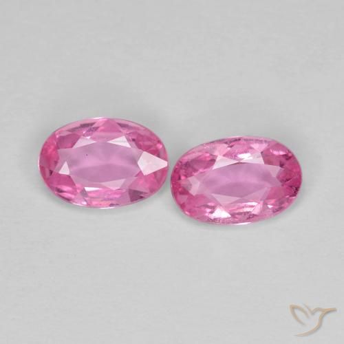 0.83ctw Natural Rosa Intenso Safira, oval, VS