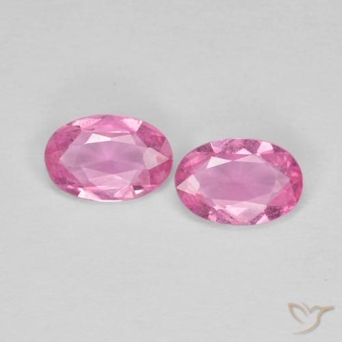 0.73ctw Natural Roxo Real Rosa Safira, oval, VS