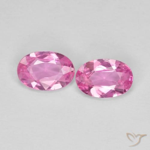 0.85ctw Natural Rosa Intenso Safira, oval, VS