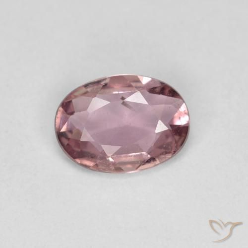 0.65ct Natural Rosa escuro Safira, oval, VS