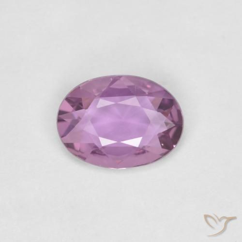 0.60ct Natural Luz roxa Safira, oval, VVS
