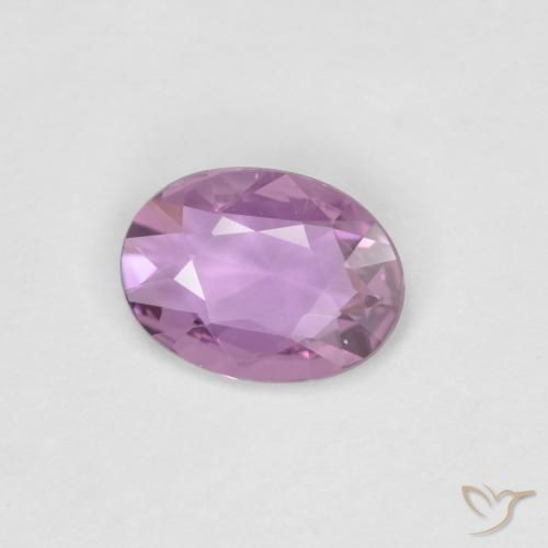 Safira Luz roxa Natural 0.60ct, oval, VVS