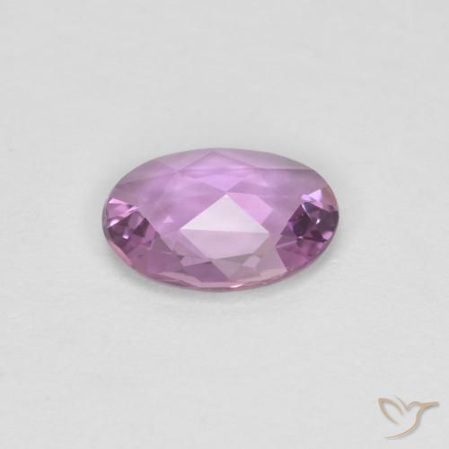 Safira Luz roxa Natural 0.60ct, oval, VVS