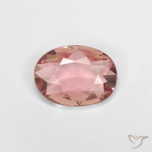 0.61ct Natural Luz rosa Safira, oval, VVS-VS