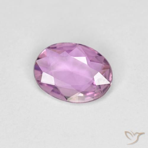 Safira Roxo médio-claro Natural 0.51ct, oval, VVS-VS