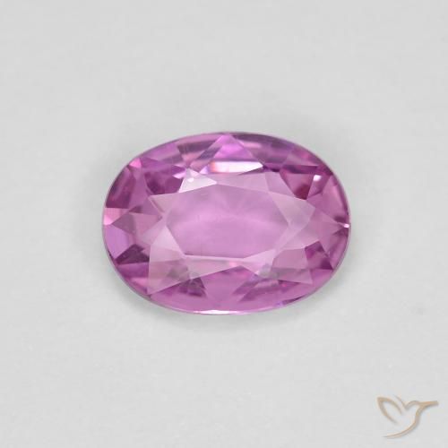 0.71ct Natural Roxo Rosado Intenso Safira, oval, VVS-VS