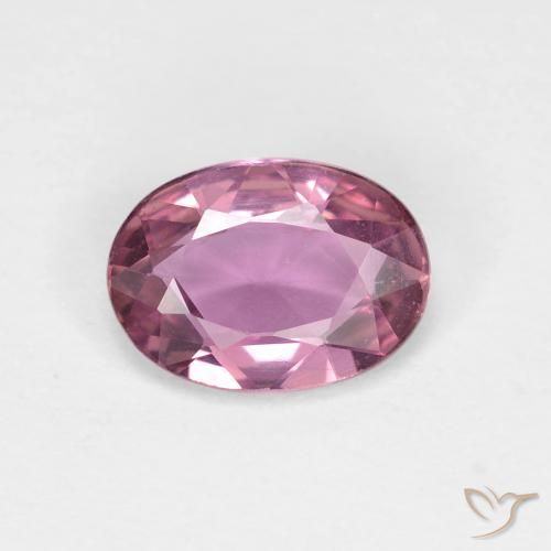 0.86ct Natural Magenta claro Safira, oval, VVS-VS