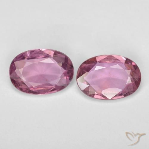 1.56ctw Natural roxo médio Safira, oval, VS