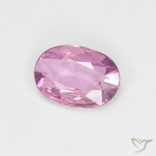 Safira Roxo Rosa Natural 0.63ct, oval, VS