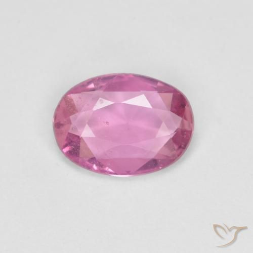 0.64ct Natural Rosa Intenso Safira, oval, VS