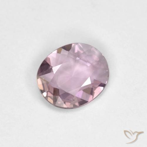 Safira Roxo rosado Natural 0.46ct, oval, VVS
