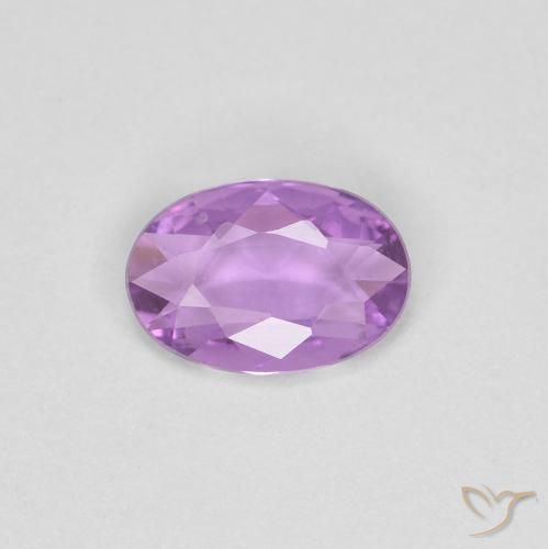 0.35ct Natural roxo médio Safira, oval, VS