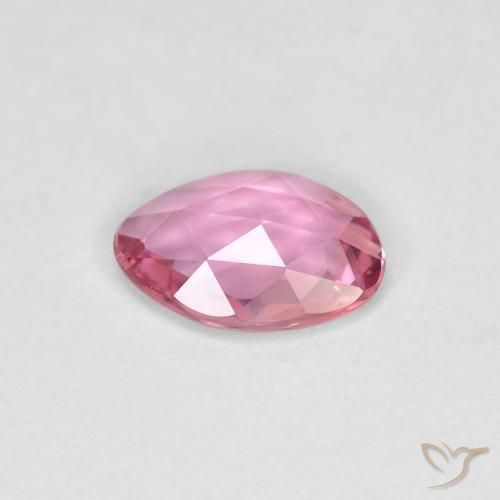 Safira Rosa quente Natural 0.65ct, Chique, VVS