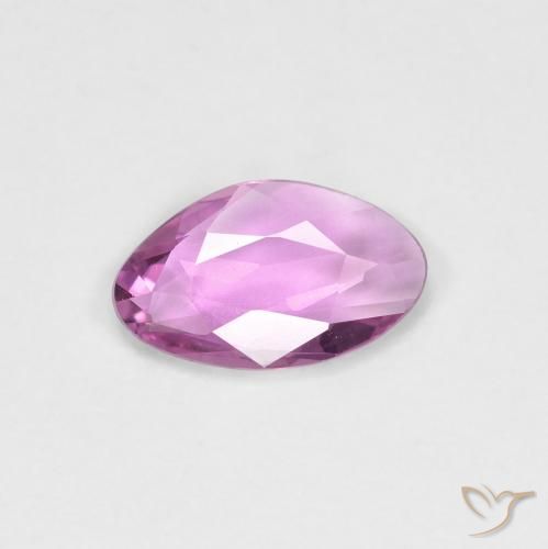 Safira Roxo Rosado Profundo Natural 0.68ct, Chique, VVS